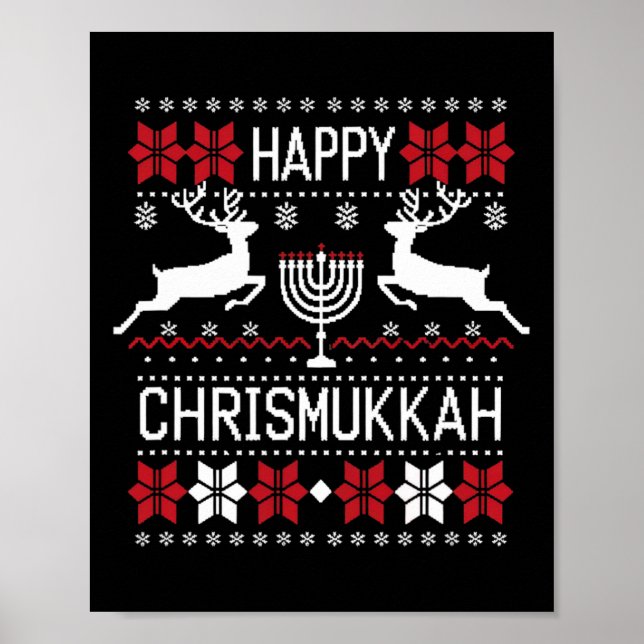 Merry Allt - Lycklig Chrismukkah Poster (Framsidan)