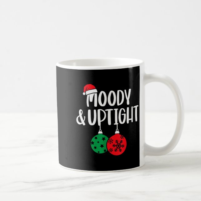 Merry &amp; Bright Moody &amp; Uptight Matching Co Kaffemugg (Höger)