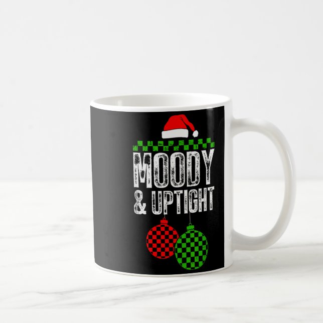 Merry &amp; Bright Moody &amp; Uptight Matching Co Kaffemugg (Höger)
