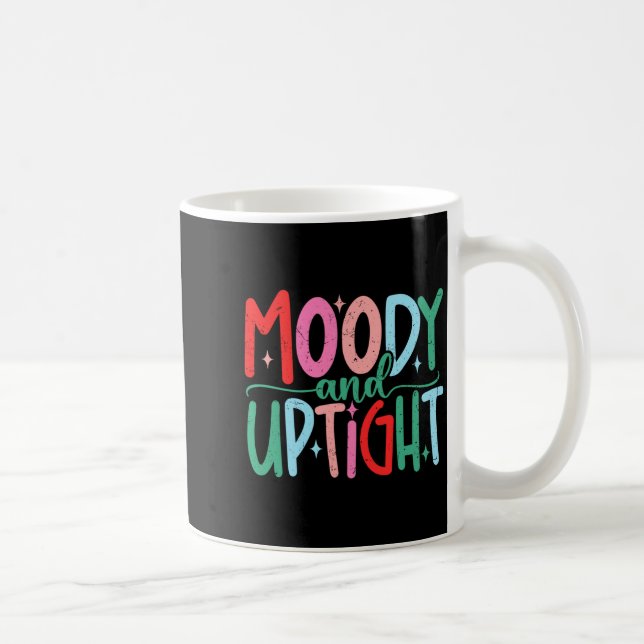 Merry &amp; Bright Moody &amp; Uptight Matching Co Kaffemugg (Höger)