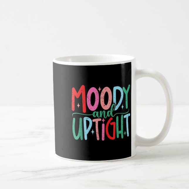 Merry &amp; Bright Moody &amp; Uptight Matching Co Kaffemugg (Höger)
