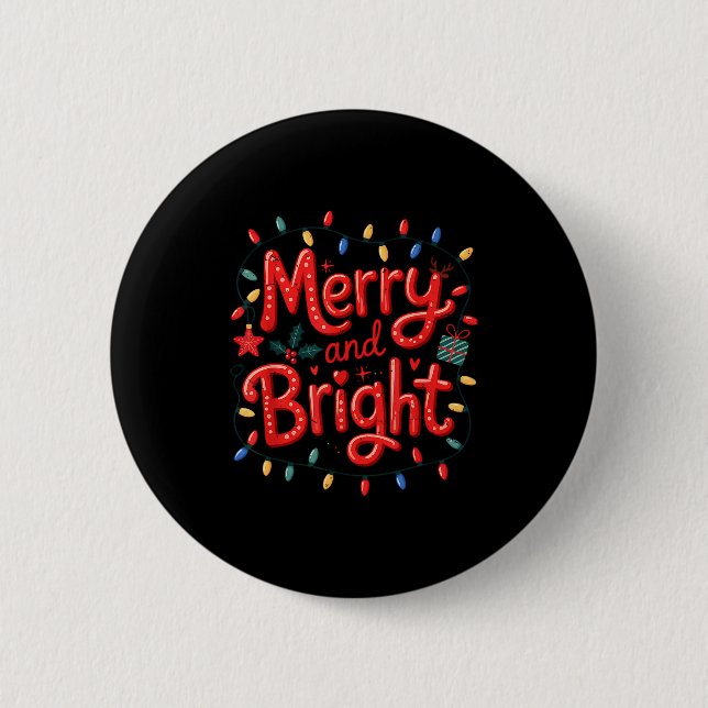 Merry &amp; Bright Moody &amp; Uptight Matching Co Knapp (Framsida)