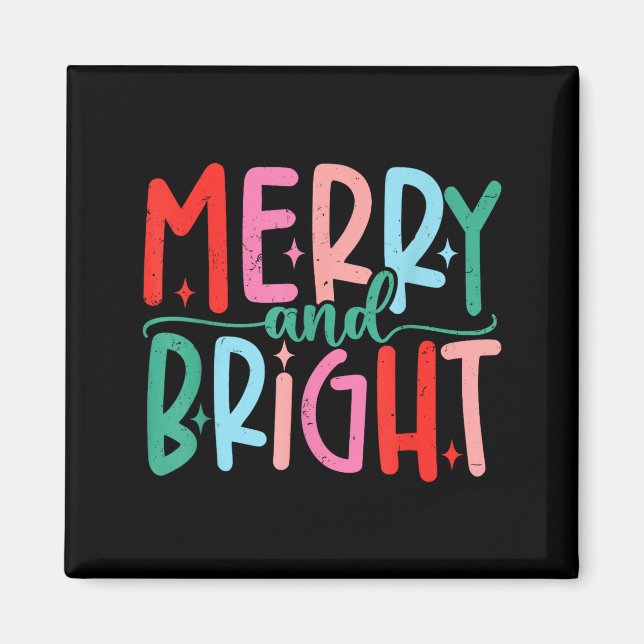Merry &amp; Bright Moody &amp; Uptight Matching Co Magnet (Framsidan)