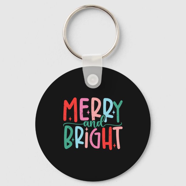 Merry &amp; Bright Moody &amp; Uptight Matching Co Nyckelring (Framsida)
