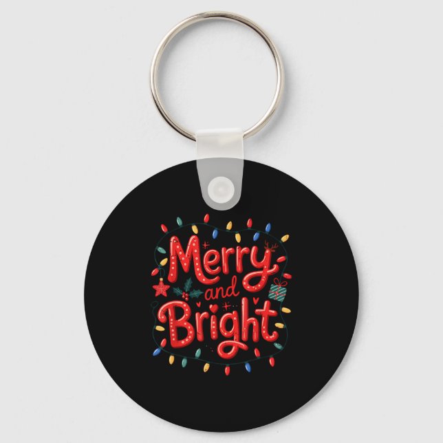 Merry &amp; Bright Moody &amp; Uptight Matching Co Nyckelring (Framsida)