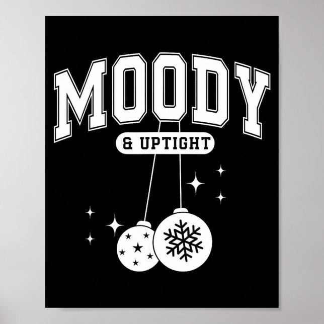 Merry &amp; Bright Moody &amp; Uptight Matching Co Poster (Framsidan)
