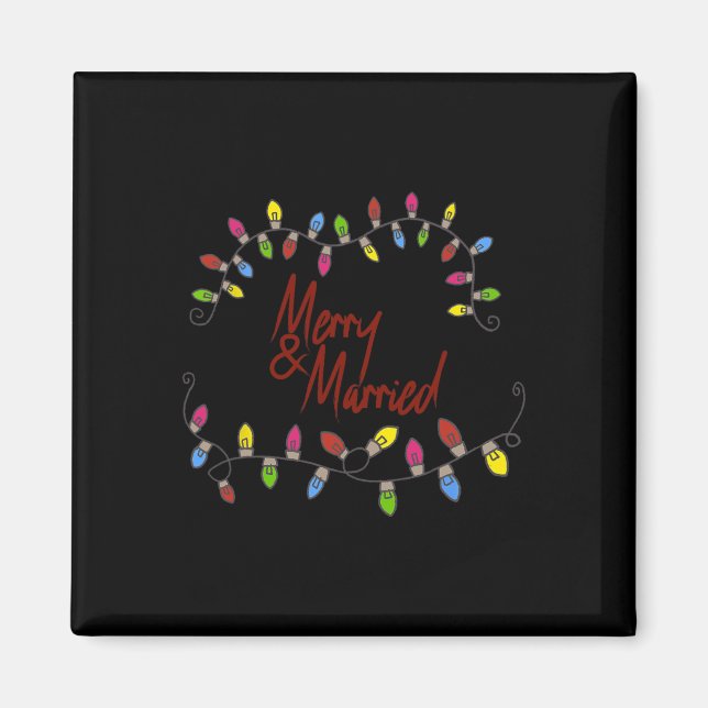 &Merry amp; Gift med första julmatchningskupong Magnet (Framsidan)