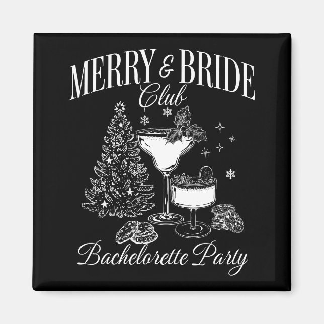 Merry And Bride Club Sjungbrud festlig svans Chris Magnet (Framsidan)