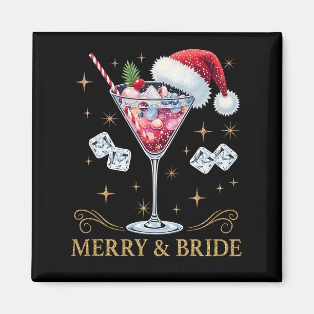 Merry And Bride Möhipparty Tail Drink Chri Magnet (Framsidan)