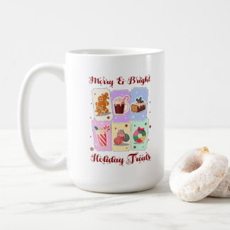 Merry and Bright Holiday Treats Christmas Dessert Kaffemugg