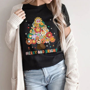 Merry and Bright, jul T-Shirt