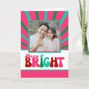 Merry and Bright - Maximalist Helgkort