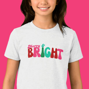 Merry and Bright - Maximalist Kids T Shirt