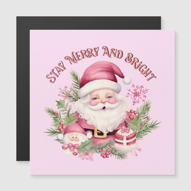 Merry and Bright - Rosa Santa Santa (Fram/baksida)