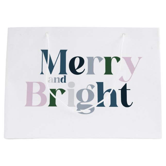 Merry and Bright Typography (Framsidan)