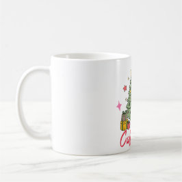 Merry and Caffeinated Christmas Mug Kaffemugg