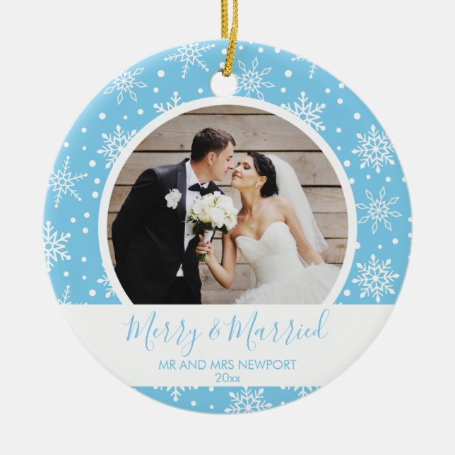 Merry and Married, Newlyweds Ornament (Framsidan)