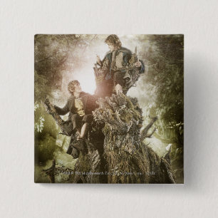 Merry and Peregrin on Treebeard Knapp