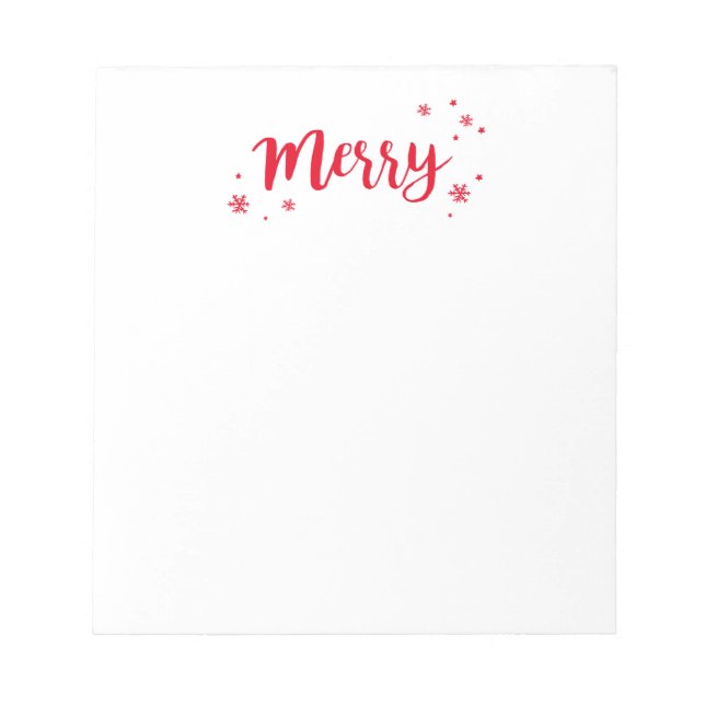 Merry Anteckningsblock (Framsida)