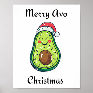 Merry Avo jul Poster