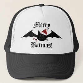 Merry Batmas fånig gothic fladdermus Truckerkeps