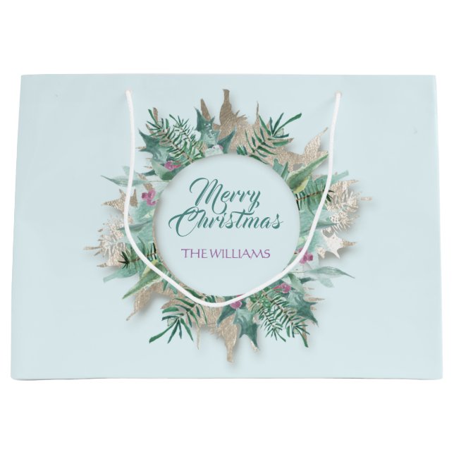 Merry Belly jul-Helgdagarna Gren Blue Ivory (Framsidan)