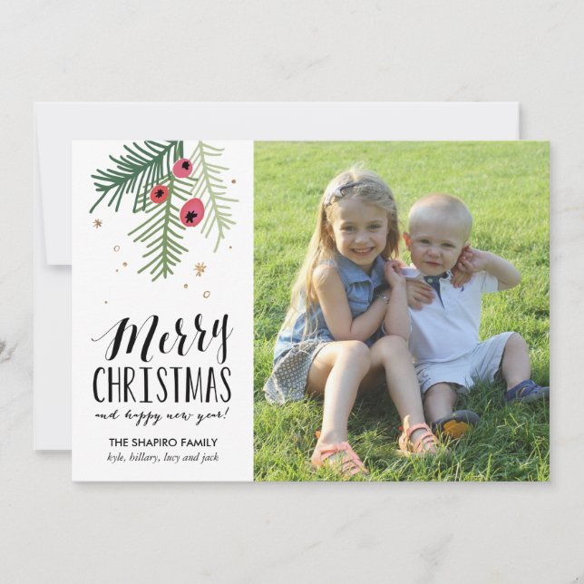 Merry Berry Collection Julkort (Framsida)