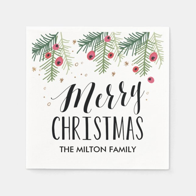 Merry Berry Collection Pappersservett (Framsidan)