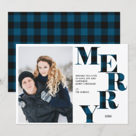 Merry | Blue Buffalo Play Photo Helgdag Inbjudningar