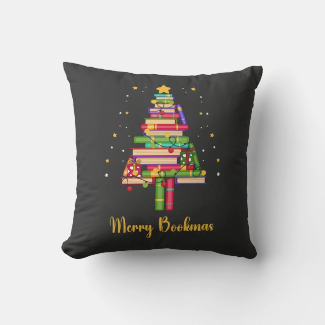 Merry Bookmas Kudde (Framsida)