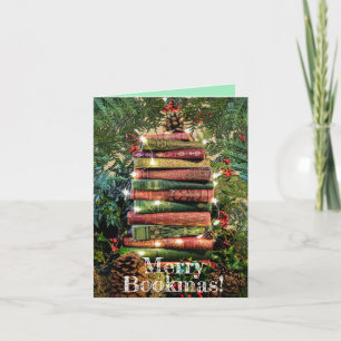 Merry Bookmas Tack Kort