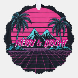 Merry & Bright 80's Night' Retro Synthwave 