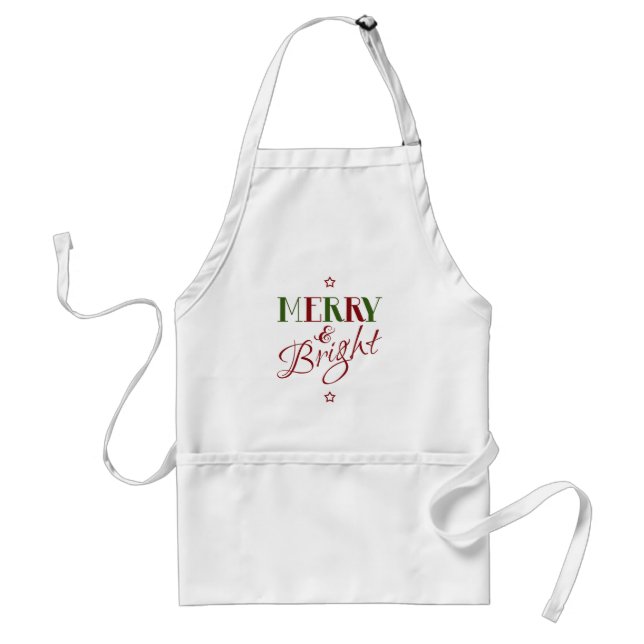Merry & Bright Apron Förkläde (Framsidan)