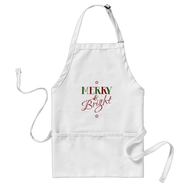 Merry & Bright Apron Förkläde (Framsidan)