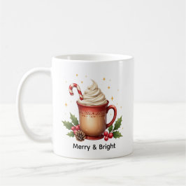 Merry & Bright Christmas Coffee Kaffemugg