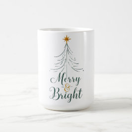 Merry & Bright Christmas Mug Kaffemugg
