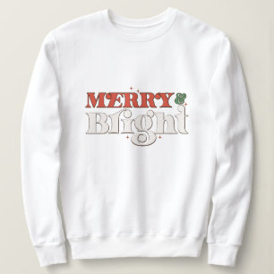 Merry & bright christmas t shirt