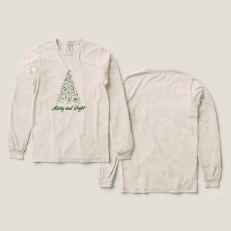 Merry & Bright Christmas Tree t-shirt
