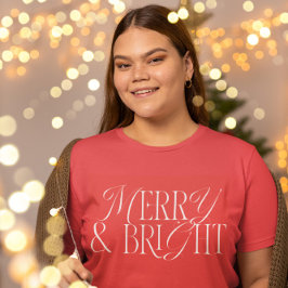 Merry & Bright Classic T Shirt