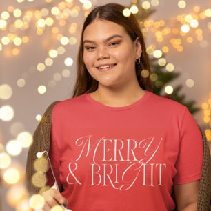 Merry & Bright Classic T Shirt