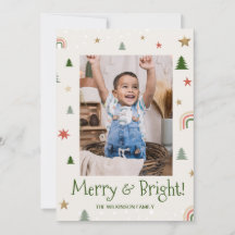 Merry Bright Cute Modern Family Phoo Ho