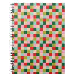 Merry & Bright Färg Blocks Anteckningsbok