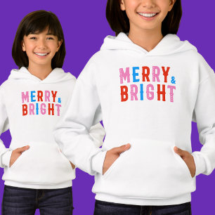 Merry & Bright, God jul T Shirt