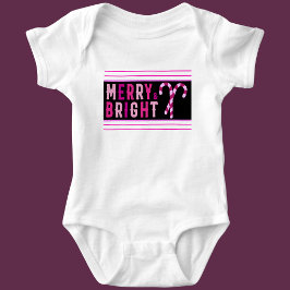 Merry & Bright, God jul T Shirt