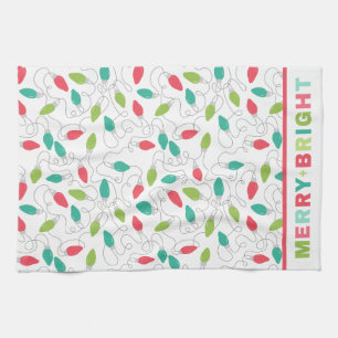 Merry + Bright jul Kitchen Towel Kökshandduk