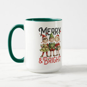 Merry Bright jul Mugg