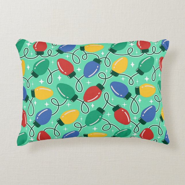 Merry & Bright Lights Prydnadskudde (Framsidan)