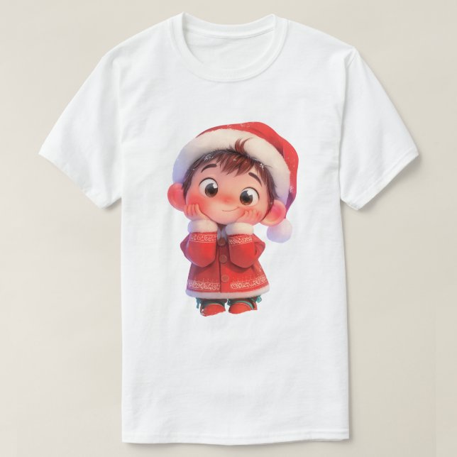 Merry & Bright Magic T Shirt (Design framsida)