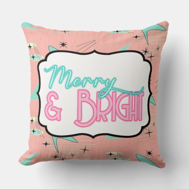 Merry & Bright MCM Kudde (Framsida)
