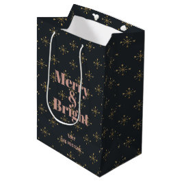Merry & Bright Modern Charcol Black